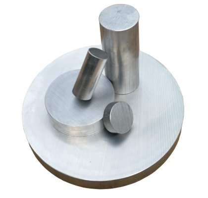 Aluminium Vollmaterial rund Scheibe Ø20mm-Ø200mm Länge 10mm-50mm AlCuMgPb AW-2007 43mm 50mm