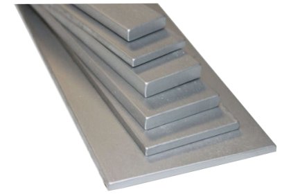Flachstahl verzinkt S235JR Länge 2000mm (200cm)  40x5mm