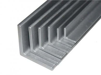 Winkelstahl verzinkt S235JR Länge 2000mm (200cm) 40x40x4mm