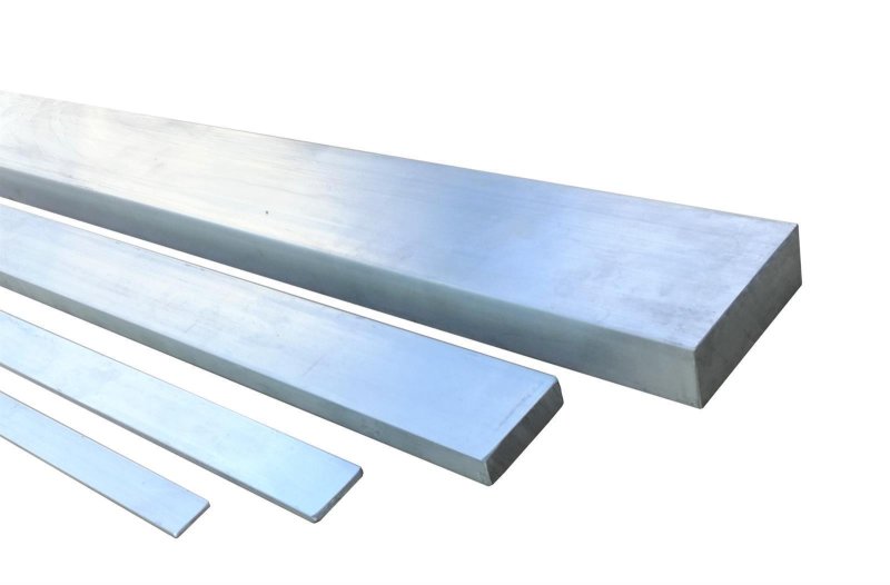 Aluminium Flachstange 60x50mm Länge wählbar Alu Flachmaterial AlCuMgPb Flach 