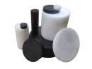 POM-C Rund Vollmaterial Scheibe 30mm schwarz 20mm