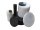 POM-C Rund Vollmaterial Scheibe 40mm schwarz 20mm