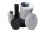 POM-C Rund Vollmaterial Scheibe 125mm schwarz 20mm