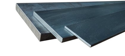 Flachstahl S235JR Länge 250mm (25cm)  50x5mm